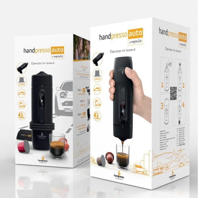 HANDPRESSO - Cafetera portatil Handpresso Auto Capsule compatible