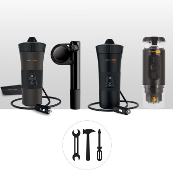 Pauschalreparatur für tragbare Handpresso-Kaffeemaschinen