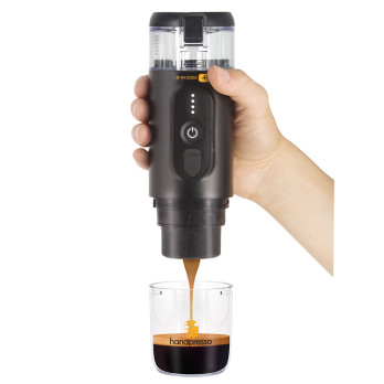 Akku tragbare Espressomaschine Handpresso E-Presso+ und Schutzbeutel