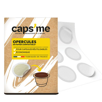 Opercules en papier compostable – CAPS ME