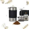cafetière à piston Handpresso Travel Press portable  de voyage en inox